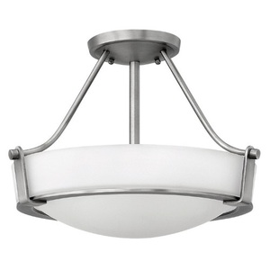 H3220ANL720 Hathaway Semi Flush Mount Ceiling Light - Antique Nickel H3220ANL720 Hathaway Semi Flush Mount Ceiling Light - Antique Nickel