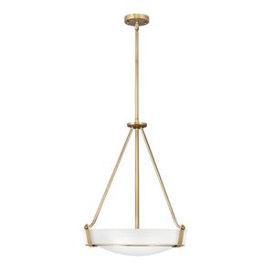 H3222HBLED Hathaway Up Light Pendant Light - Heritage Brass