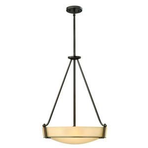 H3222OBGU24 Hathaway Down Light Pendant Light - Olde Bronze / Gold