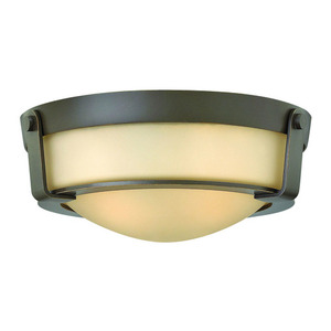 H3223OBGU24 Hathaway Flush Mount Ceiling Light - Olde Bronze / Gold H3223OBGU24 Hathaway Flush Mount Ceiling Light - Olde Bronze / Gold