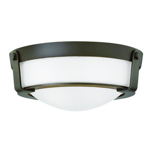 H3223OBWHGU24 Hathaway Flush Mount Ceiling Light - Olde Bronze / White H3223OBWHGU24 Hathaway Flush Mount Ceiling Light - Olde Bronze / White