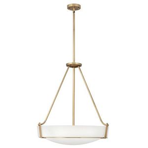 H3224HB Hathaway Up Light Pendant Light - Heritage Brass