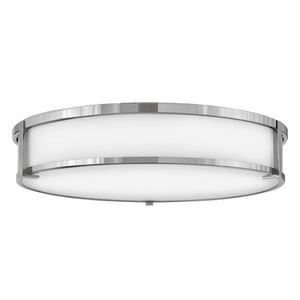 H3244CM Lowell Flush Mount Ceiling Light - Chrome