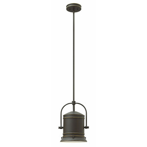 H3257OZ Pullman Down Light Pendant Light - Oil Rubbed Bronze