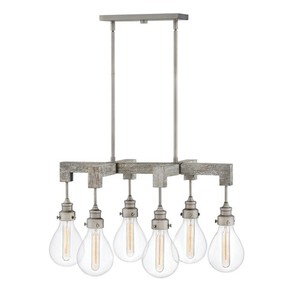 H3268PW Denton Linear Pendant Pendant Light - Pewter