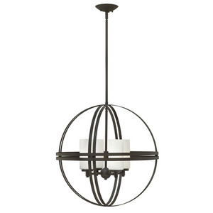 H3274BZ Atrium Mini Chandelier - Bronze