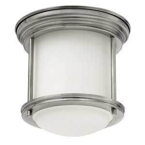 H3300AN Hadley Flush Mount Ceiling Light - Antique Nickel