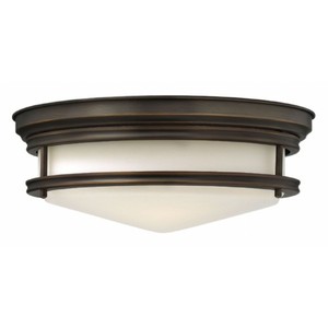 H3301OZLED Hadley Flush Mount Ceiling Light - Oil Rubbed Bronze