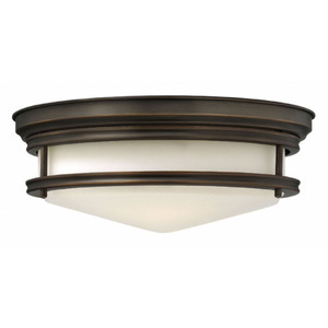 H3301OZ Hadley Flush Mount Ceiling Light - Oil Rubbed Bronze