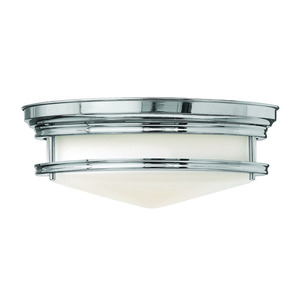 H3301CMGU24 Hadley Semi Flush Mount Ceiling Light - Chrome