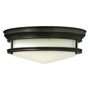 H3301OZGU24 Hadley Semi Flush Mount Ceiling Light - Oil Rubbed Bronze