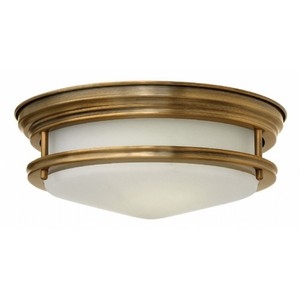 H3302BRL720 Hadley Flush Mount Ceiling Light - Brushed Bronze H3302BRL720 Hadley Flush Mount Ceiling Light - Brushed Bronze
