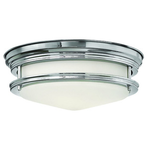 H3302CMGU24 Hadley Flush Mount Ceiling Light - Chrome