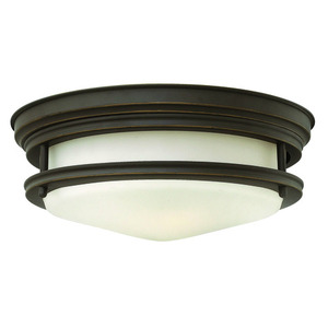 H3302OZGU24 Hadley Flush Mount Ceiling Light - Oil Rubbed Bronze