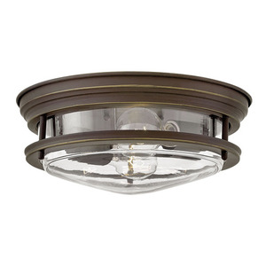 H3302OZCL Hadley Flush Mount Ceiling Light - Oil Rubbed Bronze