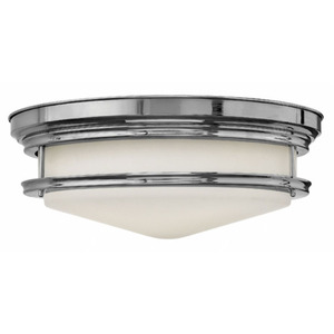 H3304CMLED Hadley Flush Mount Ceiling Light - Chrome