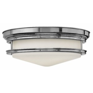 H3304CM Hadley Flush Mount Ceiling Light - Chrome