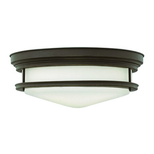 H3304OZGU24 Hadley Semi Flush Mount Ceiling Light - Oil Rubbed Bronze