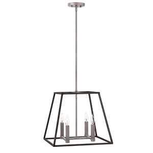 H3334DZ Fulton Entrance / Foyer Pendant Light - Aged Zinc