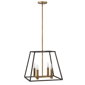 H3334BZ Fulton Entrance / Foyer Pendant Light - Bronze