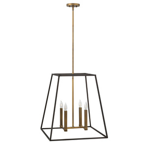 H3336BZ Fulton Entrance / Foyer Pendant Light - Bronze