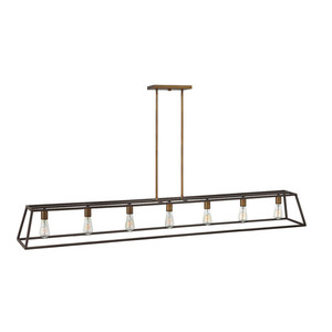 H3355BZ Fulton Linear Pendant Pendant Light - Bronze