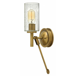 H3380HB Collier 1 Bulb Wall Sconce - Heritage Brass