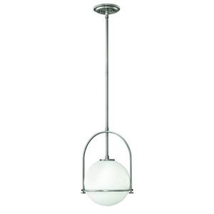 H3407BN Somerset Down Light Pendant Light - Brushed Nickel H3407BN Somerset Down Light Pendant Light - Brushed Nickel
