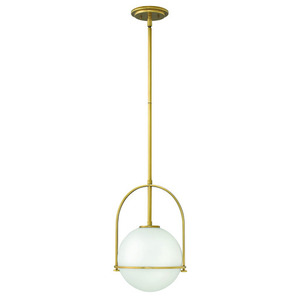 H3407HB Somerset Down Light Pendant Light - Heritage Brass