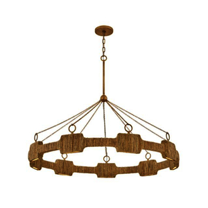 H34108BNG Raffi Large Foyer Chandelier Chandelier - Burnished Gold