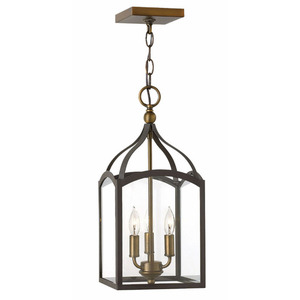 H3413BZ Clarendon Entrance / Foyer Pendant Light - Bronze