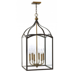 H3414BZ Clarendon Entrance / Foyer Pendant Light - Bronze