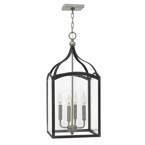 H3415DZ Clarendon Entrance / Foyer Pendant Light - Aged Zinc