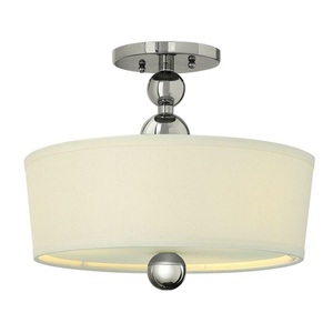 H3441PNL720 Zelda Semi Flush Mount Ceiling Light - Polished Nickel