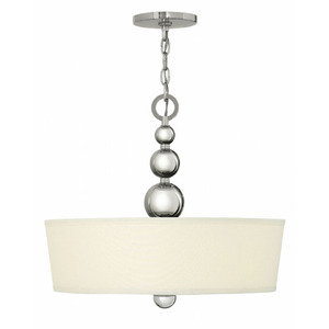 H3444PN Zelda Entrance / Foyer Pendant Light - Polished Nickel