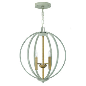 H3463CG Euclid Entrance / Foyer Pendant Light - Cement Gray