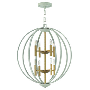 H3468CG Euclid Entrance / Foyer Pendant Light - Cement Gray