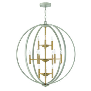 H3469CG Euclid Entrance / Foyer Pendant Light - Cement Gray