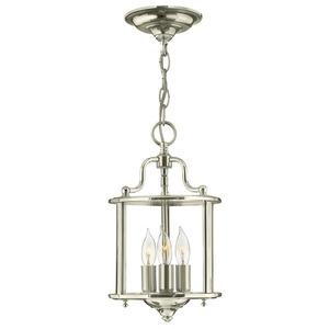 H3470PN Gentry Entrance / Foyer Pendant Light - Polished Nickel H3470PN Gentry Entrance / Foyer Pendant Light - Polished Nickel