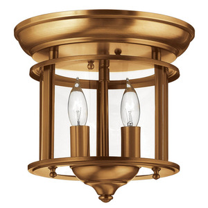 H3472HR Gentry Flush Mount Ceiling Light - Heirloom Brass H3472HR Gentry Flush Mount Ceiling Light - Heirloom Brass