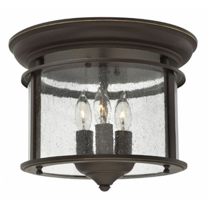 H3473OB Gentry Flush Mount Ceiling Light - Olde Bronze