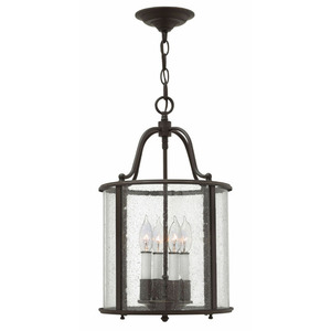 H3474OB Gentry Entrance / Foyer Pendant Light - Olde Bronze H3474OB Gentry Entrance / Foyer Pendant Light - Olde Bronze