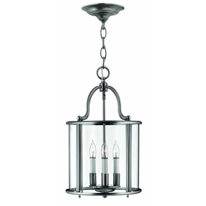 H3474PW Gentry Entrance / Foyer Pendant Light - Pewter