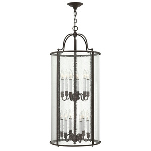 H3479OB Gentry Entrance / Foyer Pendant Light - Olde Bronze H3479OB Gentry Entrance / Foyer Pendant Light - Olde Bronze
