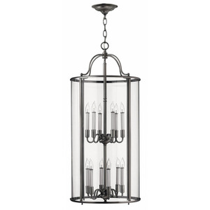 H3479PW Gentry Entrance / Foyer Pendant Light - Pewter H3479PW Gentry Entrance / Foyer Pendant Light - Pewter