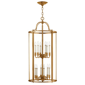 H3479HR Gentry Entrance / Foyer Pendant Light - Heirloom Brass