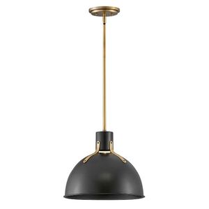 H3487SK Argo Down Light Pendant Light - Satin Black