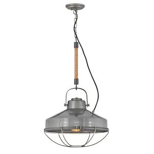 H34904RP Brooklyn Down Light Pendant Light - Rustic Pewter