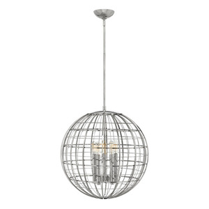 H3515PN Terra Mini Chandelier - Polished Nickel