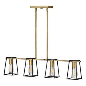 H35165HB Filmore Linear Pendant Pendant Light - Heritage Brass